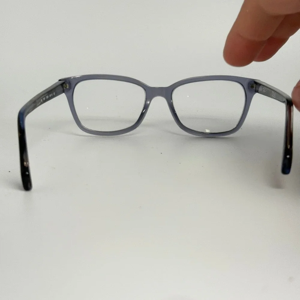 Ray-Ban RB 1591 3924 Grey Marble Square Optical Glasses Frames 48-16-130